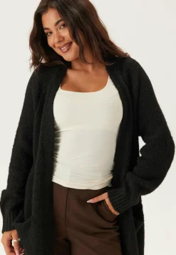 Objmilu Ls Lo Long Knit Cardig