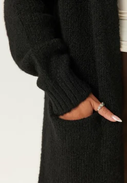 Objmilu Ls Lo Long Knit Cardig