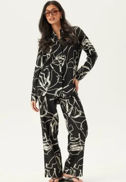 Objsanne Aline Wide Pant Aop
