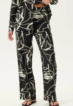 Objsanne Aline Wide Pant Aop