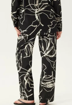 Objsanne Aline Wide Pant Aop