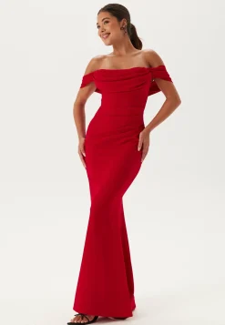 Off Shoulder Maxi Dress