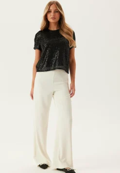 Onlana S/S LOOSE SEQUINS TOP