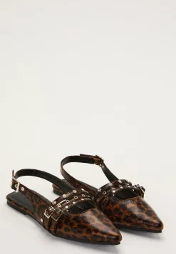 Onlaura-7 Pu Hardware Slingback