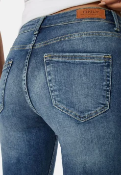 Onlblush Mid SK Ank RW Denim