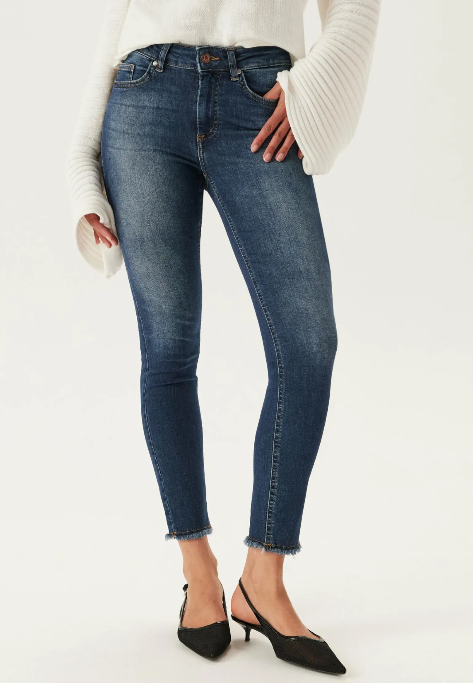Onlblush Mid Sk Ank Rw Dnm Rea