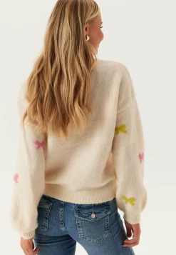 Onlbrunhilda Life Ls Bow O-nec