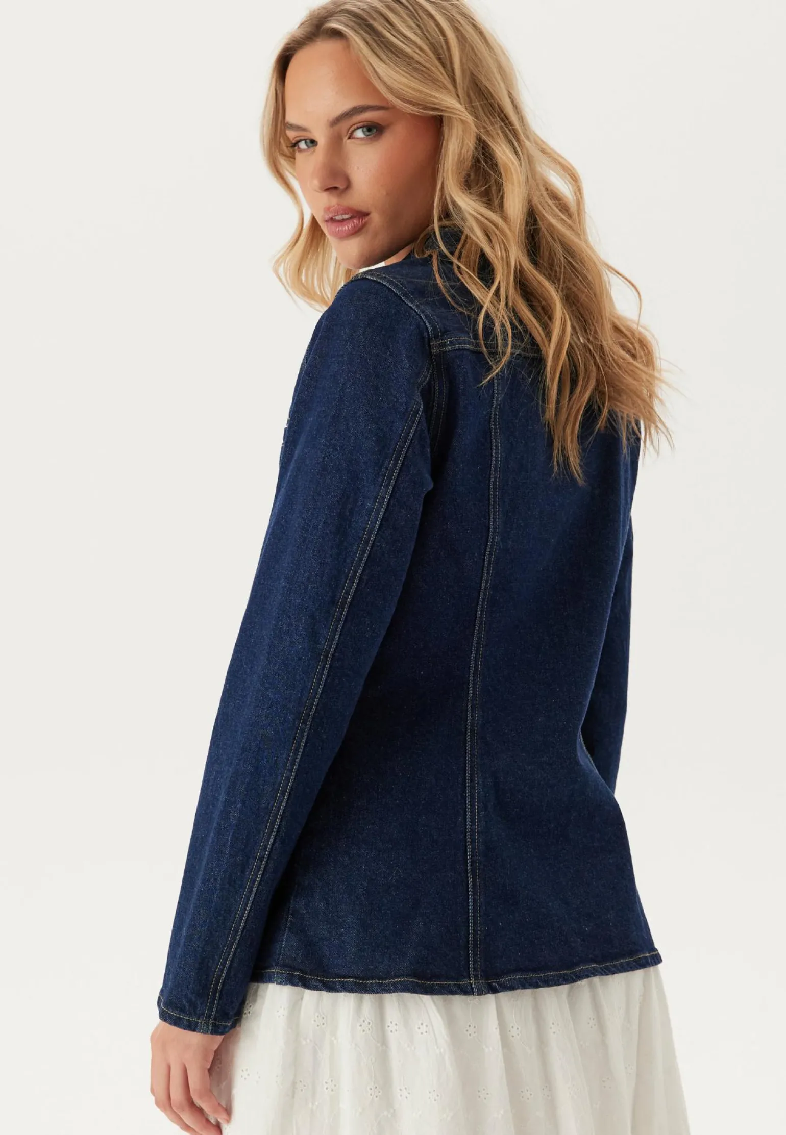 Onlelle L/S FITTED DNM JACKET