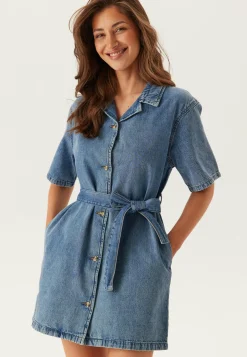 Onlellie Ss Mini Belt Dress