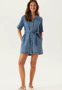 Onlellie Ss Mini Belt Dress
