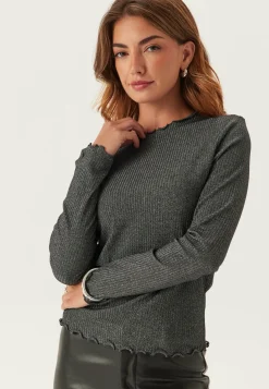 Onlemma Life Ls Glitter Top