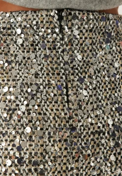 Onlglamour Mw Boucle Sequin Skirt