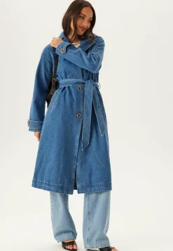 Onlmalou Belted Trench Dnm
