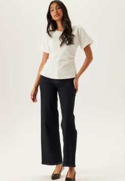Onlmarie Life S/S RUCHING TOP