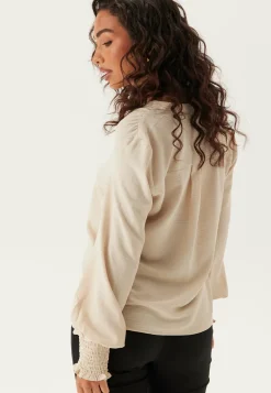 Onlmette V-Neck Smock Top
