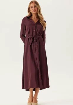 Onlmika Vis Satin L/S LONG DRE