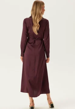 Onlmika Vis Satin L/S LONG DRE