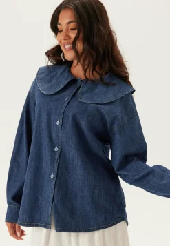 Onlnala L/S COLLAR DNM COLLAR