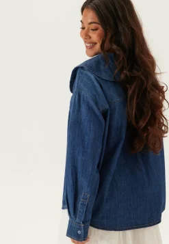Onlnala L/S COLLAR DNM COLLAR