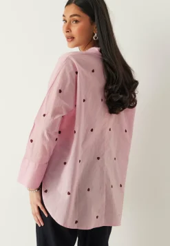 Onlnew Lina Grace Ls Emb Shirt