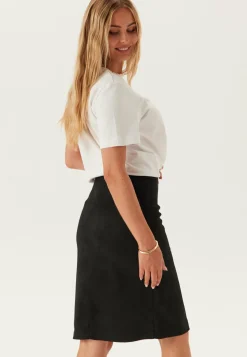Onloline Life Faux Suede Skirt