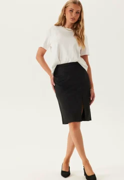 Onloline Life Faux Suede Skirt
