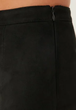 Onloline Life Faux Suede Skirt