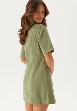 Onlsilla 2/4 SHORT BUTTON DRES