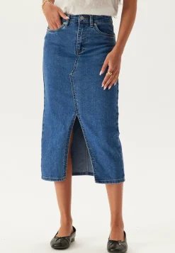 Onlsiri Front Slit Skirt Dnm