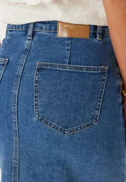 Onlsiri Front Slit Skirt Dnm