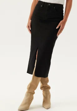 Onlsiri Front Slit Skirt Dnm