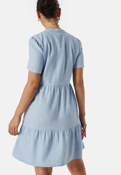 Onltiri-Caro V-Nec Lin Dress