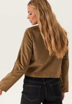 Onltulip Life Faux Suede Jacke