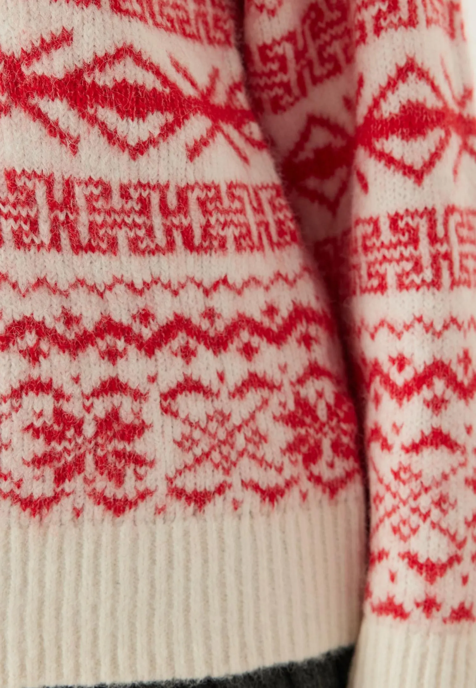 Onlxmas Nordic Ls O-neck Knt