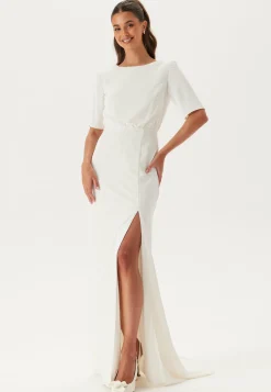 Open Back Wedding Gown