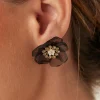 Organza Botanical Earrings