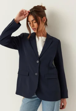 Oversized L/S blazer