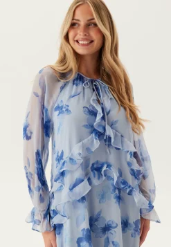 Pcclara Ls Long V-neck Dress