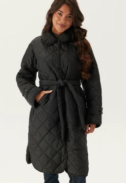 Pcemily Long Quilted Jacket
