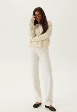 Pcfia Ls Cable Knit