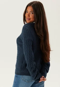 Pcfia Ls Cable Knit