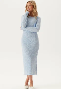 Pcflora Ls Midi Dress