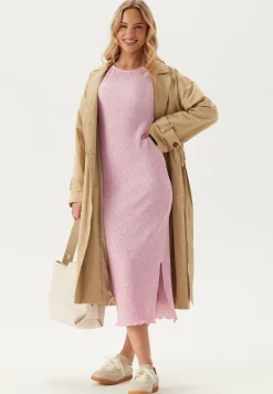 Pcflora Ls Midi Dress