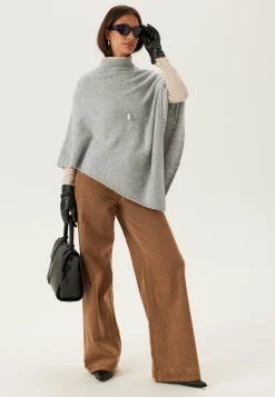 Pcfortuna High Neck Poncho