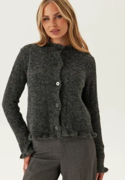 Pcjasmijn Ls O-neck Knit Cardigan