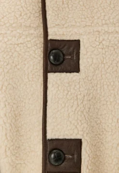 Pcjulie Reversible Teddy Coat