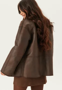 Pcjulie Reversible Teddy Coat
