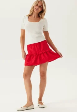 Pcjuline Ss Rev Knit Tee