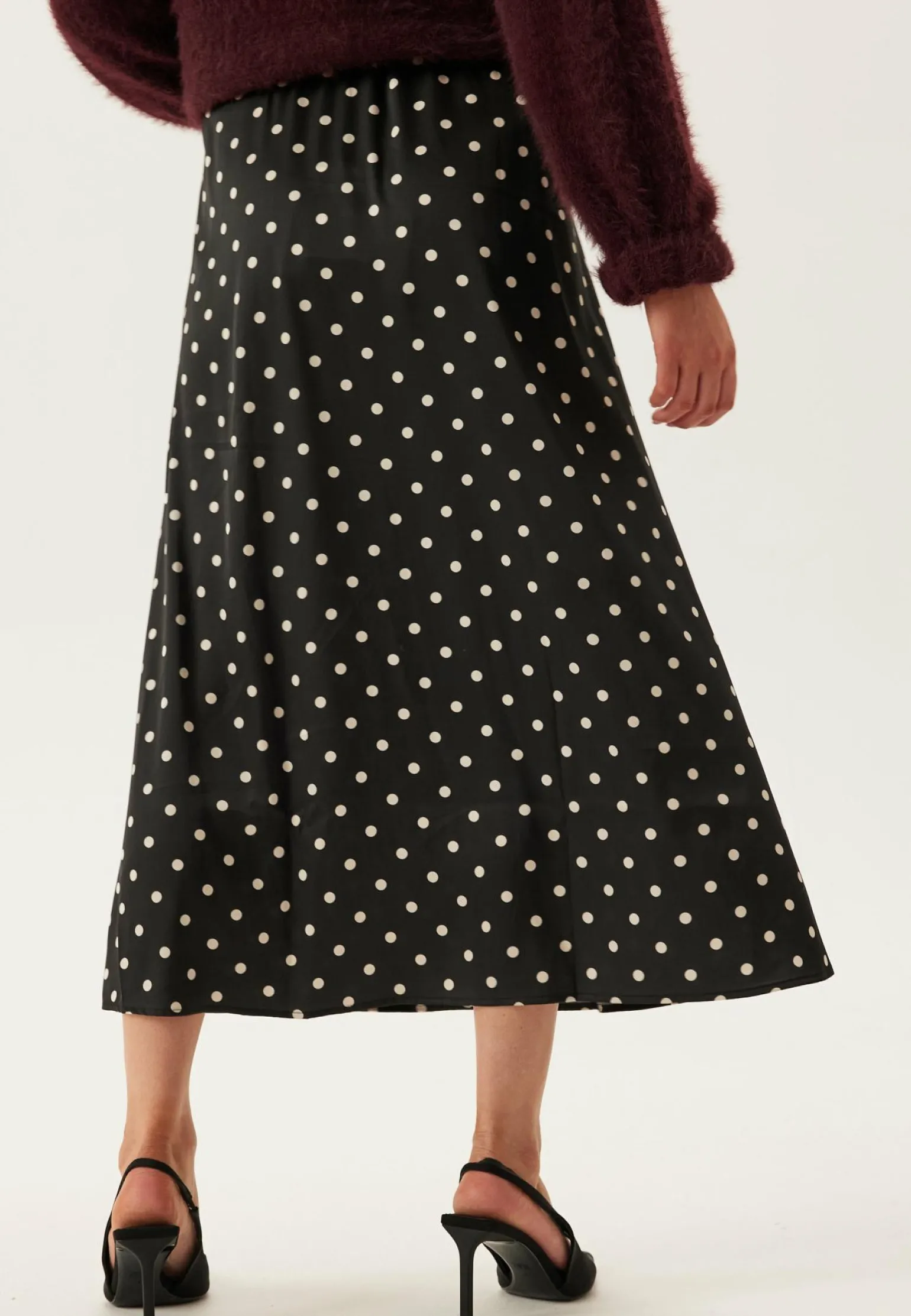 Pcjytta Hw Ankle Satin Skirt