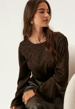 Pcjytta Ls Satin Top